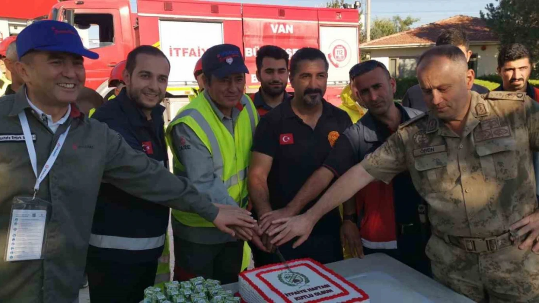 Van'da LPG yangınlarına müdahale tatbikatı yapıldı