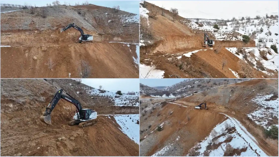 Yeşilyurt'ta Kırsal Ulaşım Standardı Yükseliyor