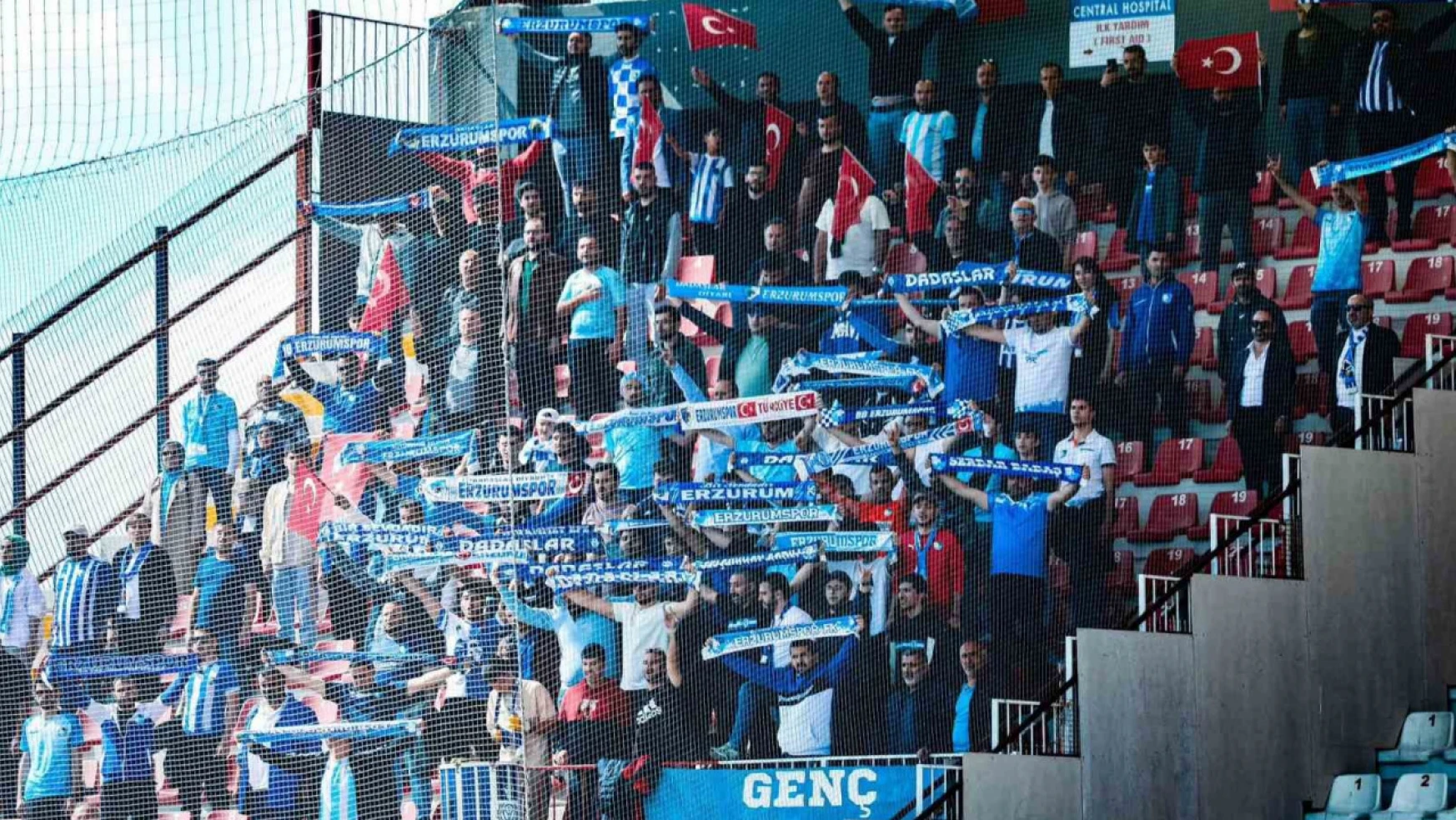 Erzurumspor-Eyüpspor maçı İstanbul'da