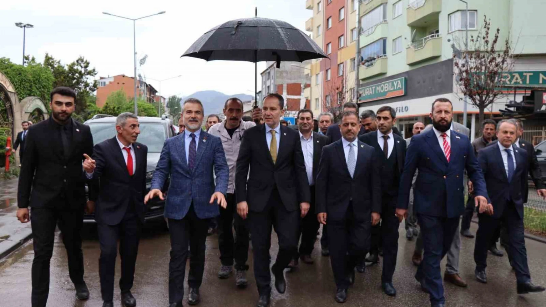Fatih Erbakan'dan teşekkür ziyaretleri