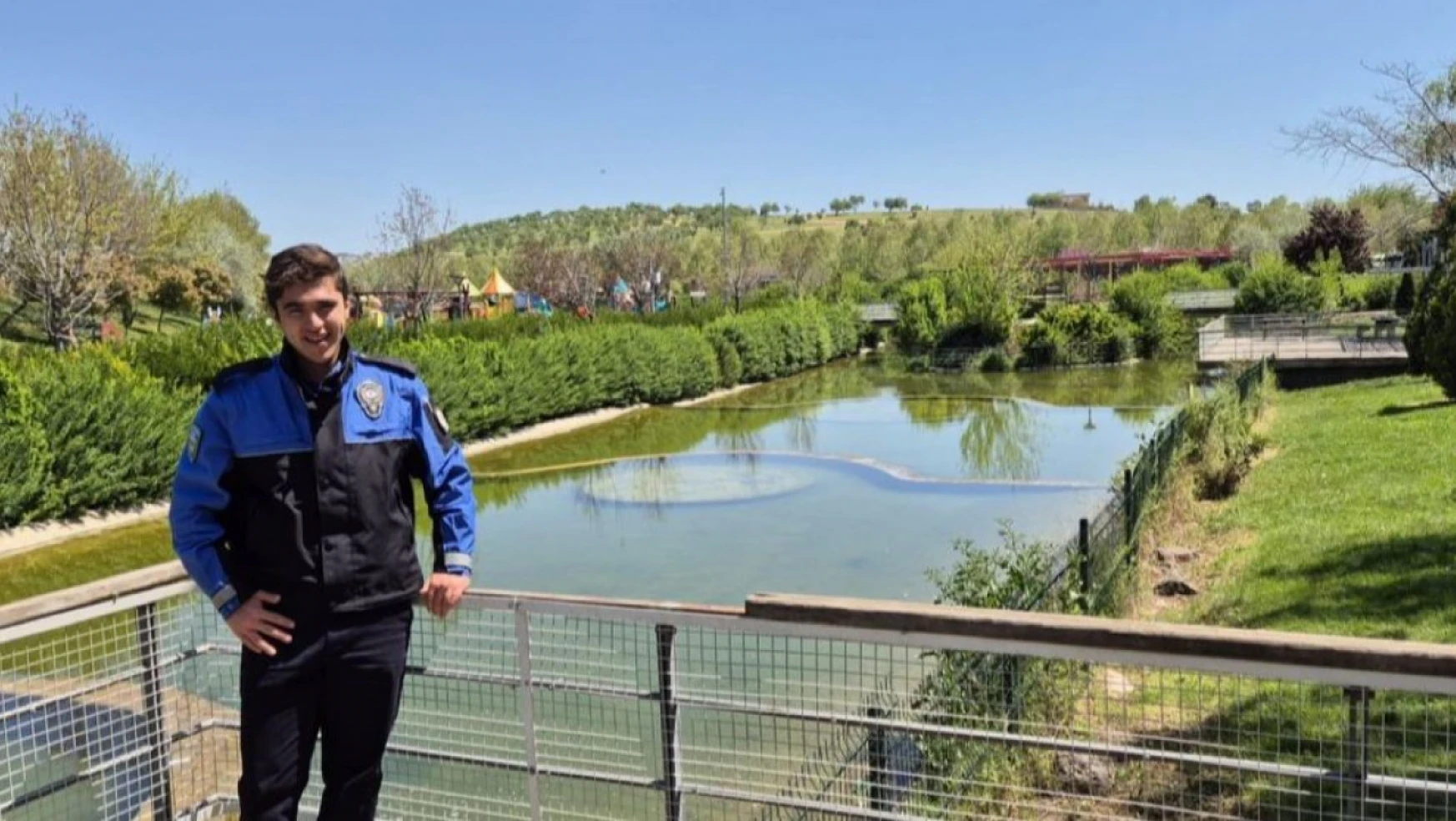 Gaziantep'te özel çocuk Efe'nin polis olma hayali gerçek oldu