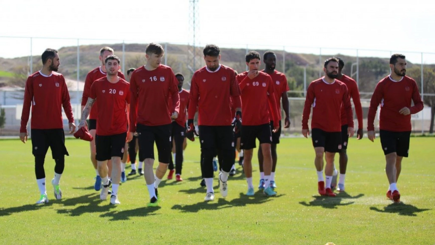 Sivasspor'da Fenerbahçe hazırlıkları başladı