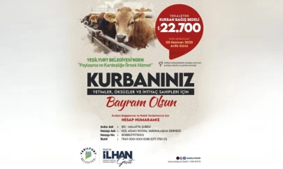 Yeşilyurt Belediyesi Kurban Bağış Hizmetini Başlattı