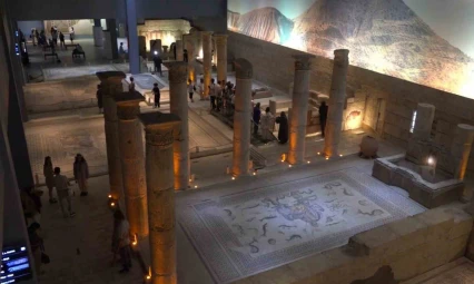 Gaziantep Zeugma Mozaik Müzesi'ne yılık ilk 7 ayında ziyaretçi akını