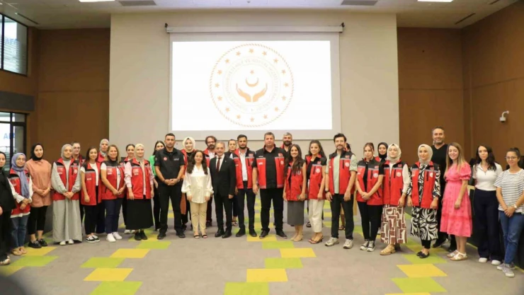 'Psikososyal Destek Temel Düzey Müdahale Eğitimi' verildi