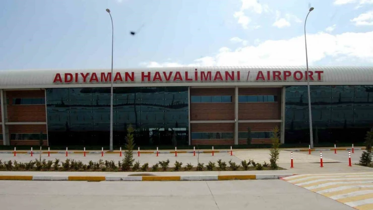 Adıyaman'da Ağustos Nisan ayında 34 bin 197 kişi uçak yolculuğunu tercih etti