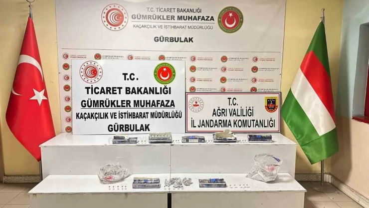 Ağrı'da 2 milyon 750 bin lira değerinde botoks ilacı ele geçirildi