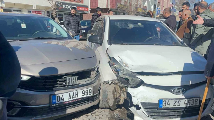 Ağrı'da dikkatsizlik kazayı beraberinde getirdi