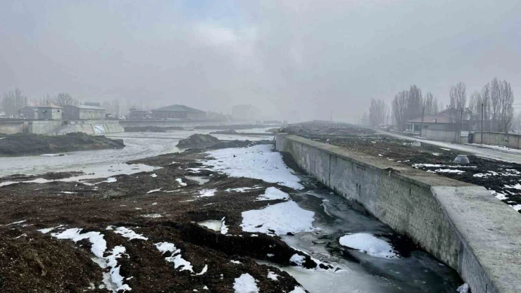 Ağrı'da sis ve don meydana geldi