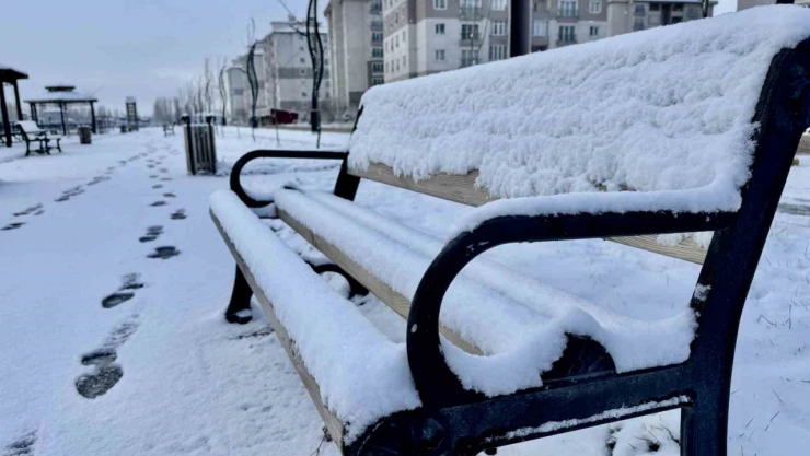 Ağrı mevsimin ilk karıyla beyaza büründü