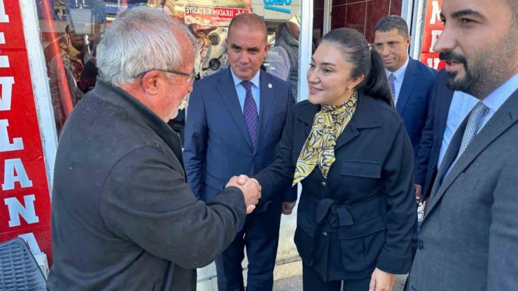 AK Parti Ağrı Milletvekili Kilerci, Taşlıçay ve Diyadin'de ziyaretlerde bulundu