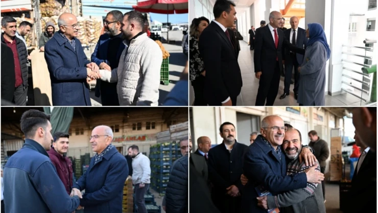 AK Parti Büyükşehir Adayı Sami Er Seçim Ziyaretlerini Sürdürüyor