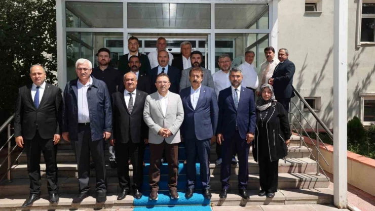 AK Parti heyetinden Akpunar'a ziyaret