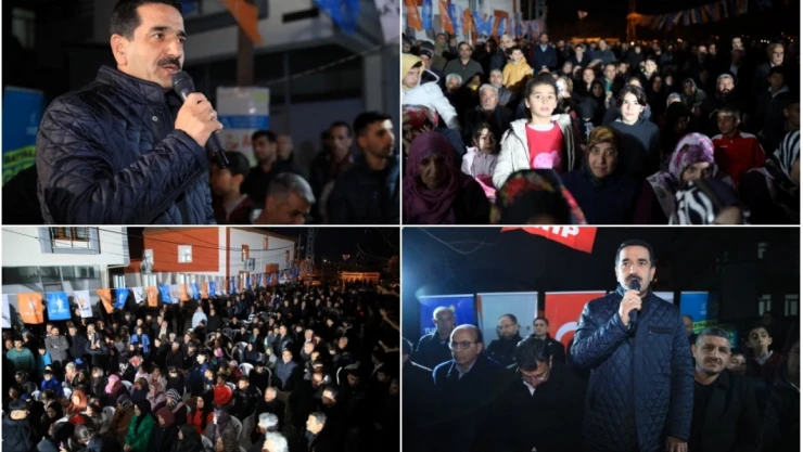 Ak Partili Başkan Adaylarına Yoğun İlgi