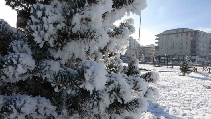 Ardahan'da dondurucu soğukları: Göle -29,8 derece