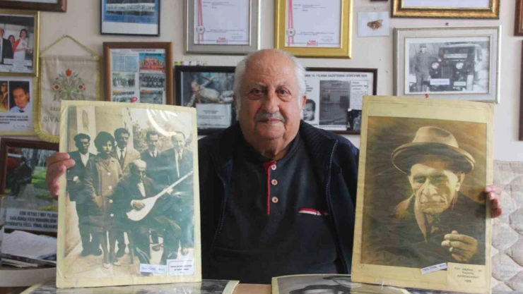 Aşık Veysel'in özel fotoğrafçısı ünlü ozanın bilinmeyen yönlerini anlattı