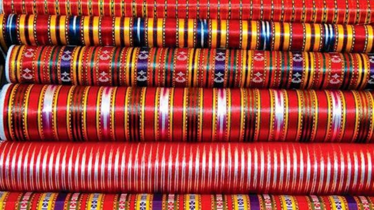 Asırlık Osmanlı kumaşı kutnu yeniden moda oldu