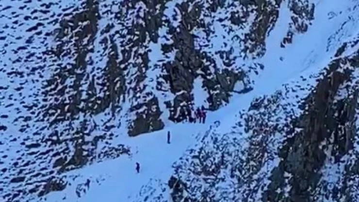 Bingöl'deki çığda kayıp şahsı arama çalışmaları devam ediyor