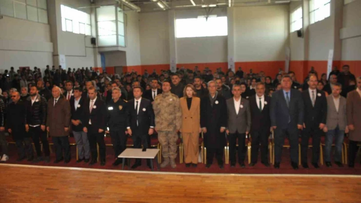 Bulanık'ta 'İstiklal Marşı'nın Kabulü ve Mehmet Akif Ersoy'u Anma Günü' programı