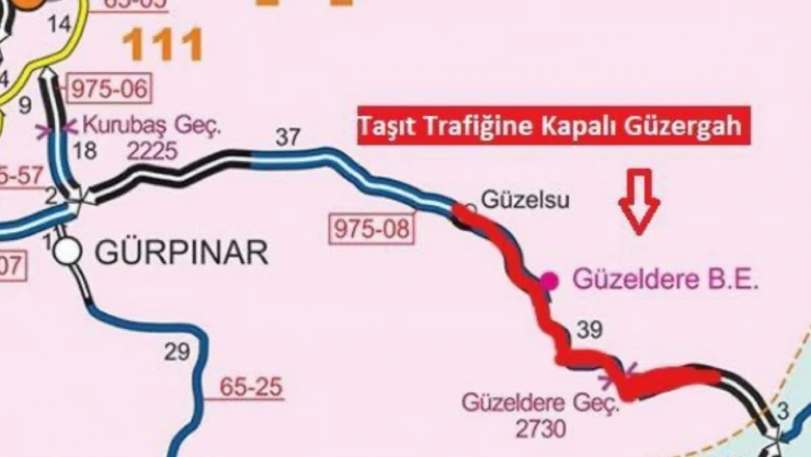 Çığ riski nedeniyle Van-Hakkari karayolu ulaşıma kapatıldı