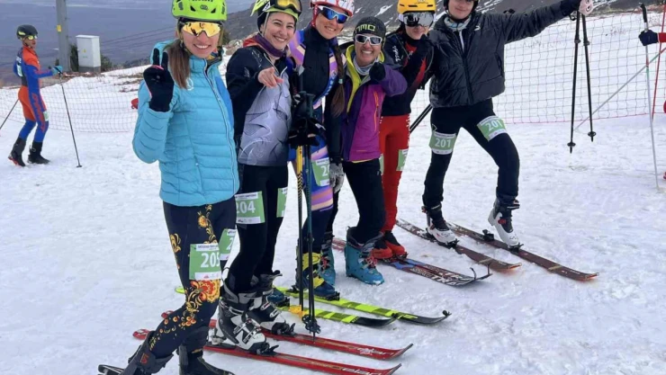 Dağ Kayağı Türkiye Şampiyonası Ergan'da yapıldı