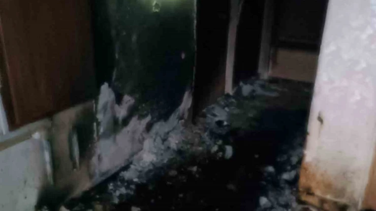 Edremit'te korkutan yangın