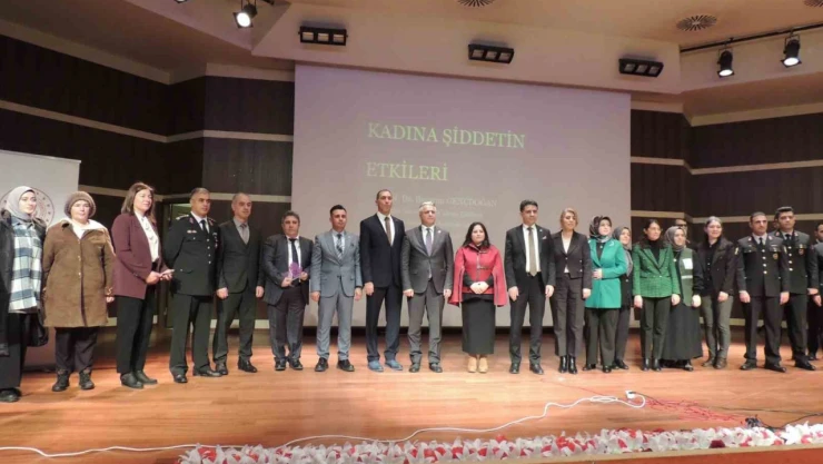 Erzurum'da ''Şiddetle mücadelede el ele'' programı
