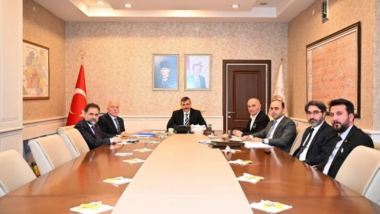 Erzurum'da 2. OSB yönetim kurulu toplantısı yapıldı