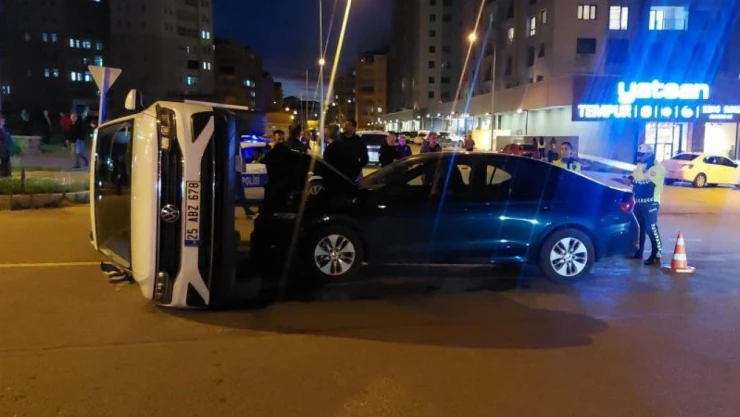 Erzurum'da kent merkezinde bir ayda 174 trafik kazası