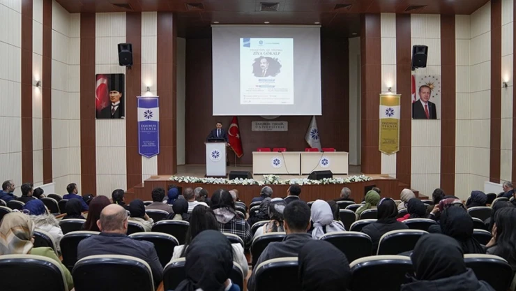 ETÜ'de Ziya Gökalp anıldı