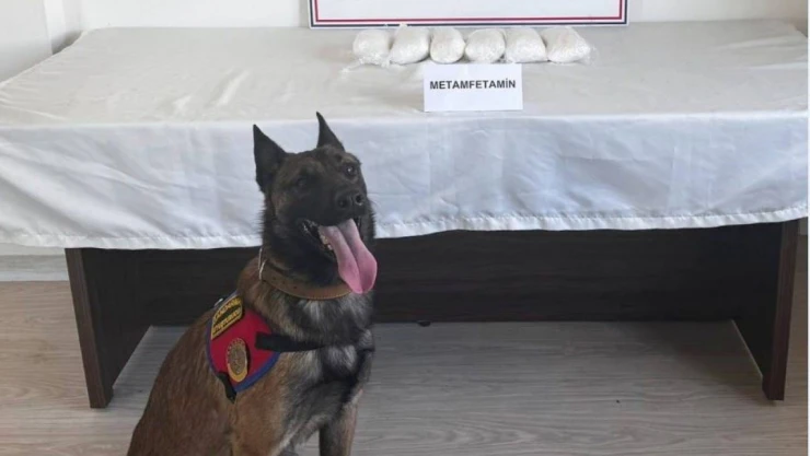 Gaziantep'te 5 kilo metamfetamin ele geçirildi