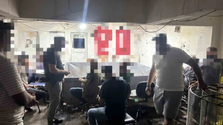 Gaziantep'te kumar oynayan 15 şahsa 96 bin TL ceza