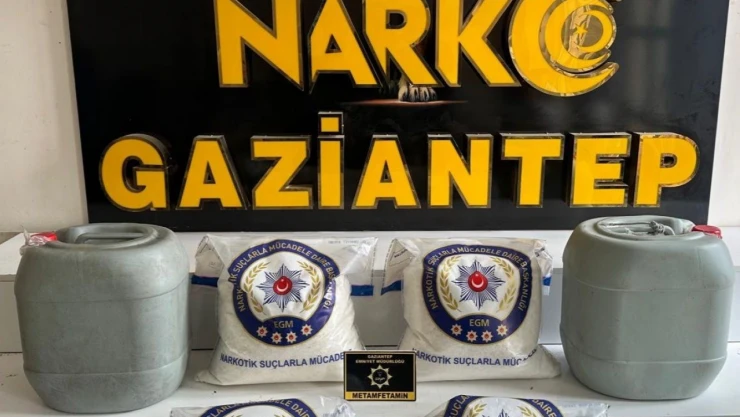 Gaziantep'te uyuşturucu operasyonu: 5 tutuklama