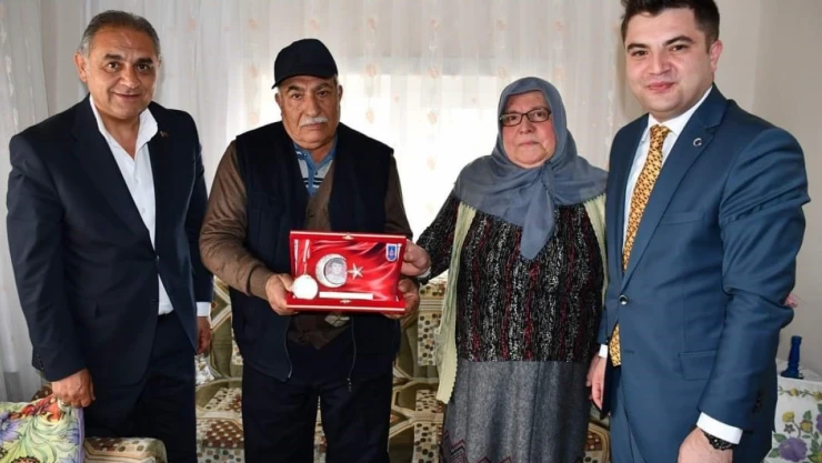 Gürün'de bayramlaşma programı düzenlendi