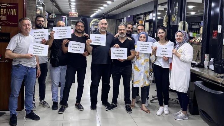 Güzellik salonu ve kuaförlerden Pazar tepkisi