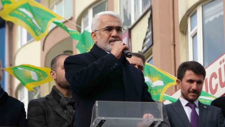 HÜDA PAR Genel Başkanı Yapıcıoğlu: 'Belediyelerimizin kaynaklarını halkımızın hizmeti için ayıracağız'