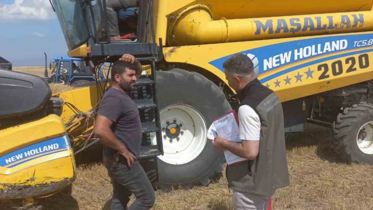 Kars'ta hububat hasadı başladı