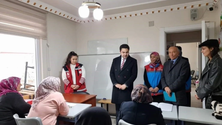 Kaymakam Seyhan, ADEM'de incelemelerde bulundu