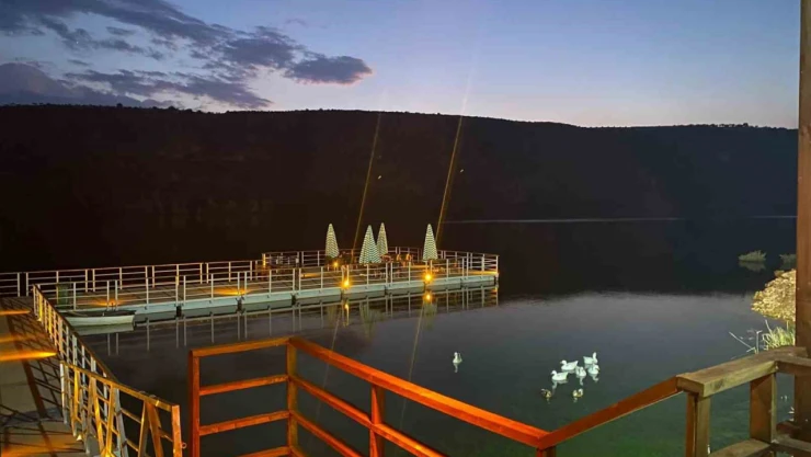 Kızılin iskelesi hizmete girdi