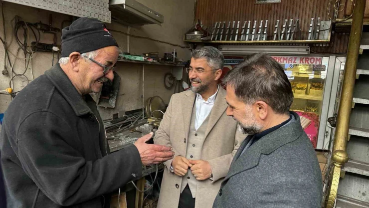 Küçükoğlu 'Esnaf ve vatandaşlarımızla istişare ediyoruz'