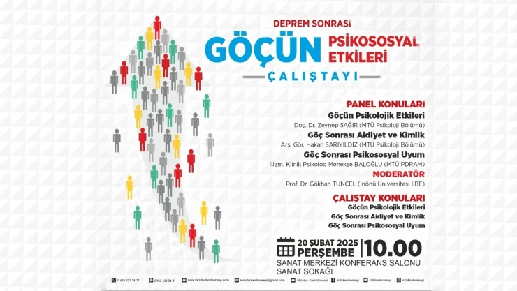 Malatya Kent Konseyi Deprem Sonrası Göç Çalıştayı Düzenliyor