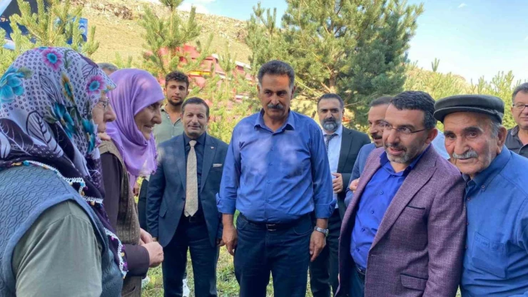 Milletvekili Çalkın, köylülerin sorunlarını dinledi