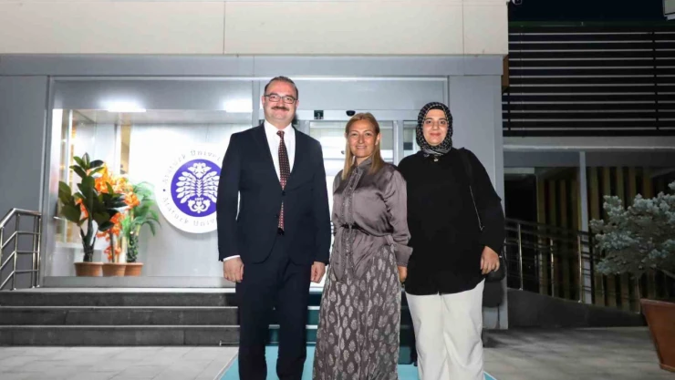 Milletvekili Öncü'den Rektör Hacımüftüoğlu'na ziyaret