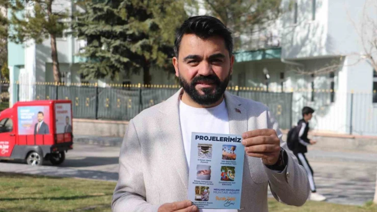 Muhtar adayından ilginç vaat, duyan bir kez daha düşündü