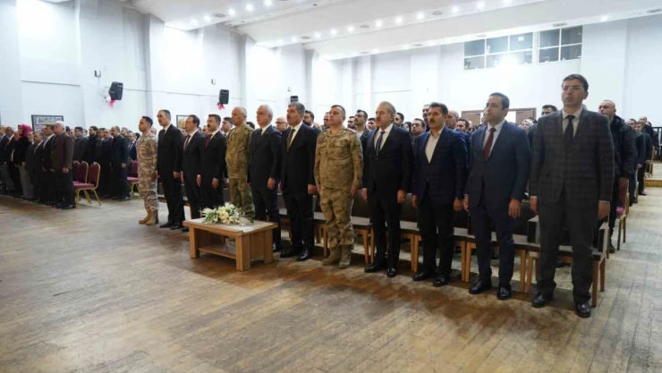 Muş'ta '12 Mart İstiklal Marşı'nın Kabulü ve Mehmet Akif Ersoy'u Anma Günü' programı