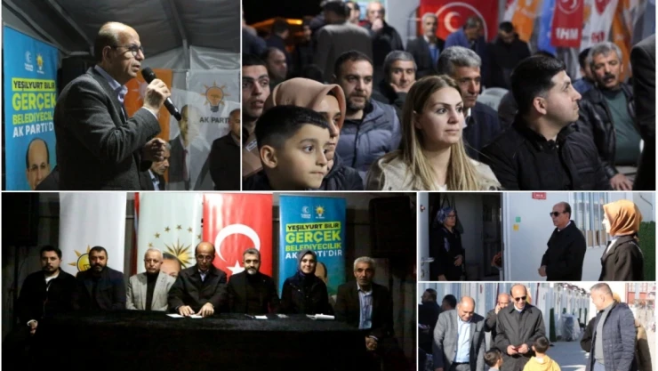 Prof. Dr. İlhan Geçit, Konteyner Kentteki Vatandaşları Ziyaret Etti