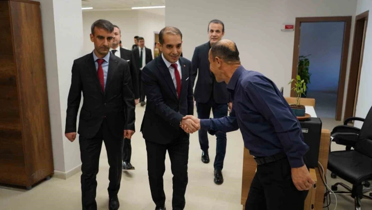 Sağlık Müdürü Prof. Dr. Mehmet Şirik göreve başladı