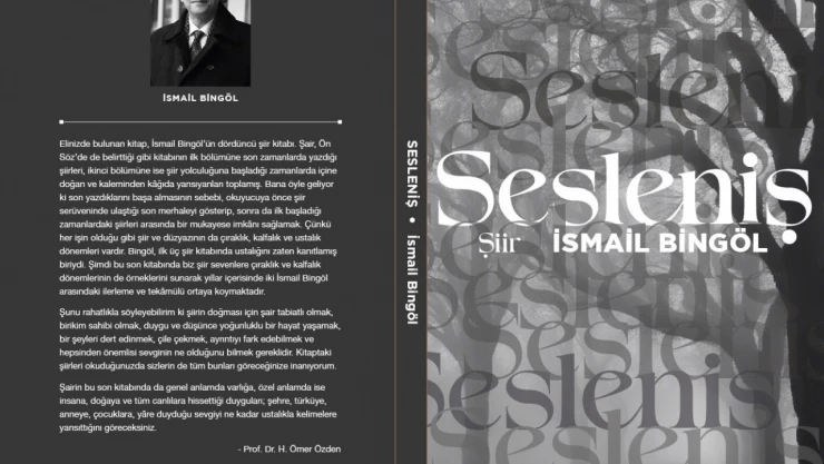 Şair ve yazar İsmail Bingöl dördüncü şiir kitabını yayımladı