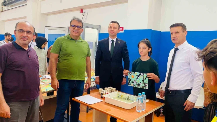 Samsat'ta spor ve sanat şenliği düzenlendi