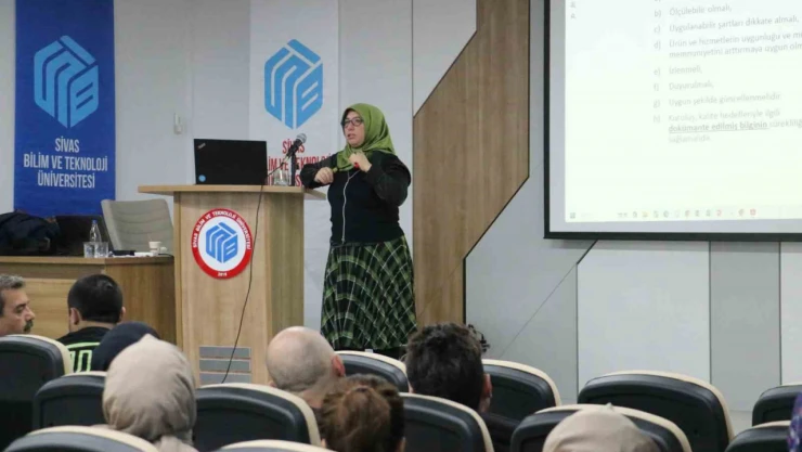 Sivas Bilim ve Teknoloji Üniversitesi 2024 yılını 'Kalite Yılı' ilan etti